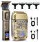 Hatteker Rasierer Herren Elektrisch T-Blade Haarschneider Folienrasierer Bartschneider Barttrimmer Trimmer Herren Grooming Kit Kahlkopf-Rasierer