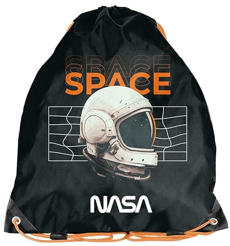PASO PP24SC-712, Sporttasche mit Kordelzug NASA, Multicolor