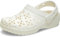 Crocs Unisexe Enfant Classic Floral Cut Out Clog K Sabots, Chalk, 38/39 EU