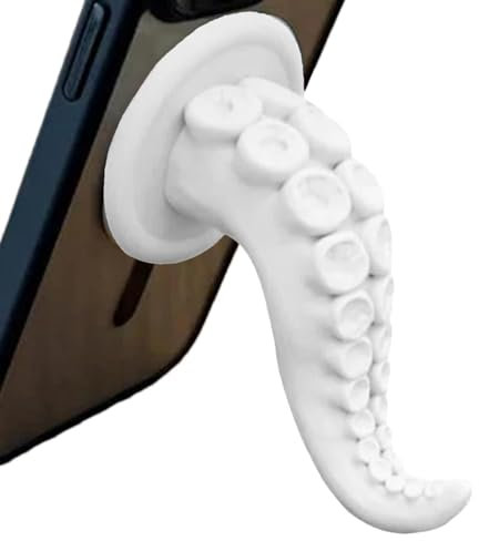 Octopus Claw Magnet Handyhalterung | Oktopus Tentakel Handyhalter Schreibtisch | 360° drehbarer Handyständer für Schreibtisch | Oktopus Beine Desktop Telefonhalterung für Schreibtisch Deko