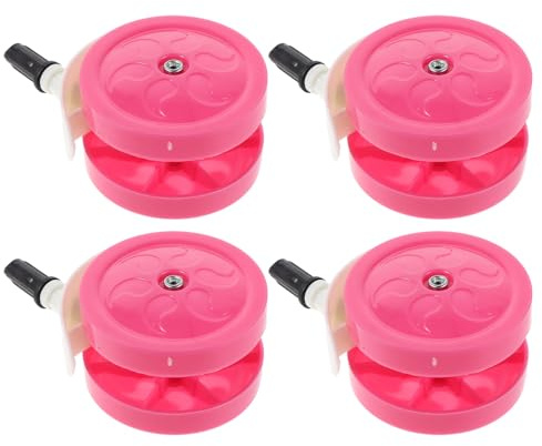 COLLBATH 4 Ersatzräder für Babywalker aus Pp, Leise, Drehbar | Direkt Abziehbar, Schnelle Montage, für Kinderwagen und Gehhilfen, 4 Stück-pack für Alltag und Zuhause