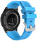 MoKo Cinturino Sportivo Compatibile con Samsung Galaxy Watch 3 45mm/Galaxy Watch 46mm/Gear S3 Frontier/S3 Classic, 22mm Cinturino di Ricambio in Silicone Morbido per Uomo Donna, Blu