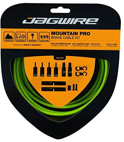 Jagwire Pck402 Kabel-und Schlauchset, Organic Green