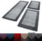 Unbekannt Shaggy Hochflor Teppich Carpet 3TLG Bettumrandung Läufer Set Schlafzimmer Flur, Farbe:Grau, Bettset:2x80x150+1x80x250