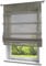 BAILEY JO 1er-Pack Raffrollo mit Tunnelzug Gardinen Voile Transparent Vorhang (BxH 100x140cm, Dunkelgrau)