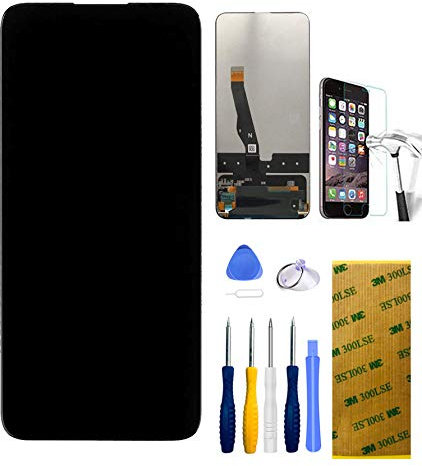 Xlhama - Pantalla táctil LCD para Huawei P Smart Z 9X Y9 Prime [2019] reparación y sustitución de Pantalla LCD digitalizador + Pantalla táctil con Herramientas Incluidas y Cristal Templado