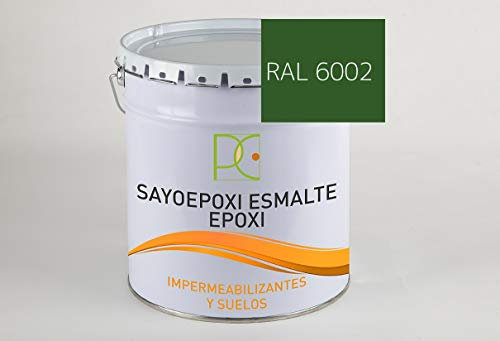 PINTURA EPOXI 2 COMP. PARA SUELOS COLOR VERDE 6 KG (4 kg. base + 2 kg. catalizador)