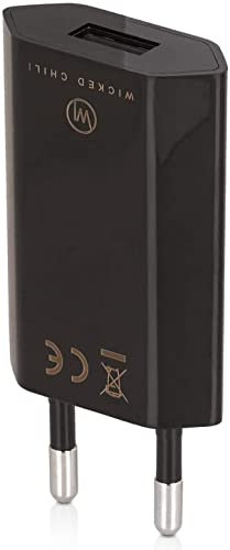 Wicked Chili Netzteil - Ultra Slim - USB Adapter geeignet für elektrische Zahnbürste, Schallzahnbürste, Munddusche | kompatibel mit Fairywill P11 Plus, 507, 508, 551, 515, 917, E11 (1A 5V)