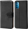 Verco custodia per OPPO Reno4 Pro, Case per OPPO Reno 4 Pro 5G Cover PU Pelle Portafoglio Protettiva, Nero