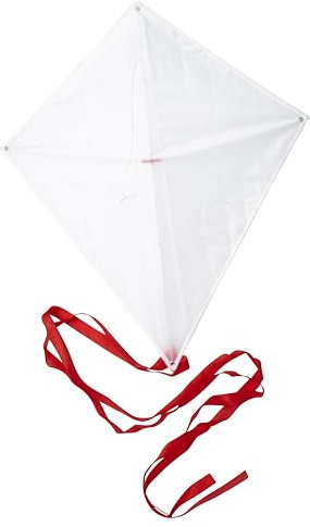 Betzold - Drache zum Selbstbemalen - Basteldrachen blanko mit Nylonschnur Selbstgestalten