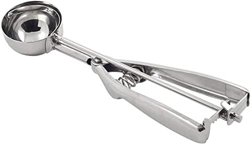 Cuchara para bolas de helado acero inoxidable de 6cm profesional Fácil manejo.