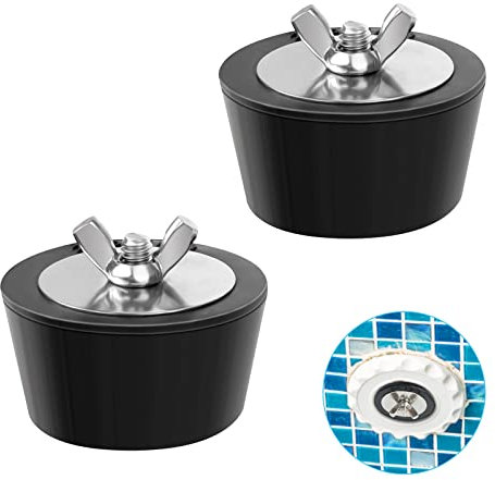 Pool Einlaufdüse 2Pcs Winterstopfen Pool Gummistopfen Verschlussstopfen für Pool-Einlaufdüsen Durchmesser 51mm Pool Winterstopfen Winter Pool Zubehör