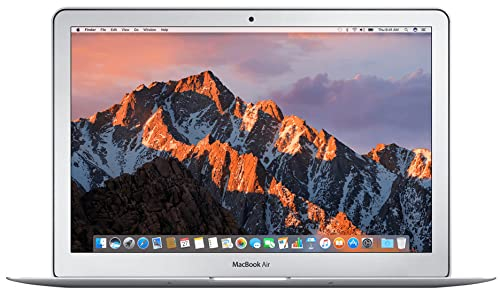 Mid 2017 Apple MacBook Air with 1.8GHz Intel Core i5 (13 inch, 8GB RAM, 128GB SSD) (QWERTY Dutch) Silver (Renewed)