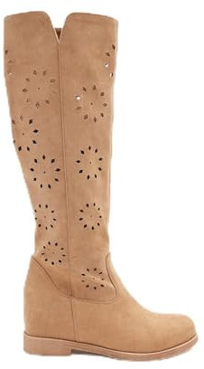 BATA Stivali da donna con gambale traforato