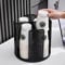 Hosoncovy Portabicchieri girevole a 360 gradi, organizer per tazze per casa, cucina, ufficio, bar (nero)