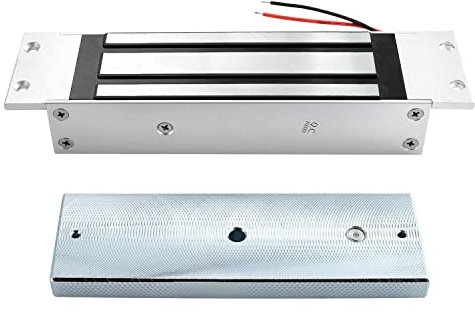 Électroaimant encastré 500 kg Force de maintien de 1200 lb Serrure de porte magnétique électrique étanche 12 V DC Fail Safe pour système d'accès de porte