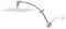 Hibbent All Metal 16'' Shower Head Extension Arm Solid Brass Flexible Height & Angle Adjustable Shower Arm Extender with Lock Joint, Universal Connection Stainless Steel Pipe Height Extending, Chrome