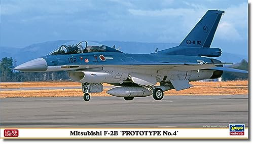 Hasegawa - 1/72 Mitsubishi F-2B Prototype Nr. 4 - Plastikmodellbausatz