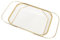 Cestello Colino Sopra il Lavello in Acciaio Inox, Rettangolare, Espandibile per la Cucina (GOLD)