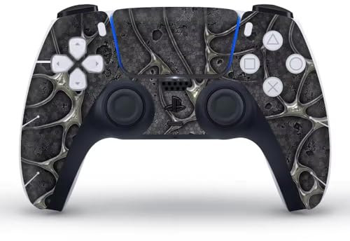 Vinyl-Aufkleber für PS5-Controller (für zwei Controller) (Cyborg)