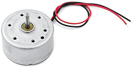 RF-300 Rundmotor, super leiser Motor, DC 1,5 V, 3 V, 4,5 V, 5 V, 6 V, Hochgeschwindigkeitsmotor, 2 mm Schaft für Solarpanel