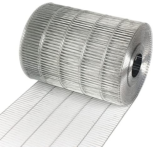 Tessuta Rete Metallica Rete Metallica Rotolo di rete metallica, foro 1x10 cm, rete metallica zincata saldata, recinzione per voliera, rete per pollame, rete metallica per polli, diametro filo 1,8 mm