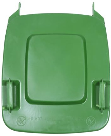 IMIKEYA Wheelie Bin Lid 240l Plastic Replacement Cover for Outdoor Waste Bin Use