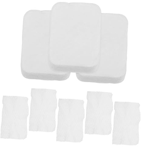 Ipetboom 8pcs Cotton Cleansing Pads with Thickened Pearl Pattern Design, Effective Makeup Removal Pads for Face and Eye, Suitable for Beauty Salons and Daily Skin Care, Soft White Cotton