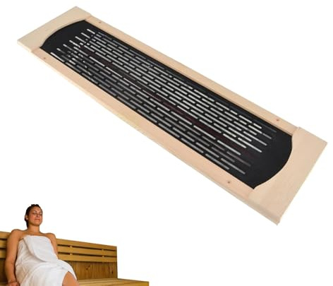 Tube chauffant infrarouge en céramique pour sauna, panneau chauffant pour spa, hammam 350 W avec protection, accessoires de chauffage pour sauna, pour maison, hôtel, piscine(1pcs)
