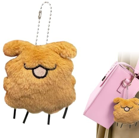 QOCUILC 2er Set Niedliche Anime Figuren, Mini Kissen und Anhänger, 10cm