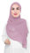 Lina & Lily Damen Muslim Premium Chiffon Hijab Kopftuch Schal aus Leicht Stoff (Altrosa)