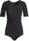 conta kurzarm Body Modal, bequemer Einteiler für Damen, T-Shirt Oberteil & Druckknöpfe, weiches Modal, Damenunterwäsche, in Farbe Schwarz | Gr.: 36/XS - 50/4XL