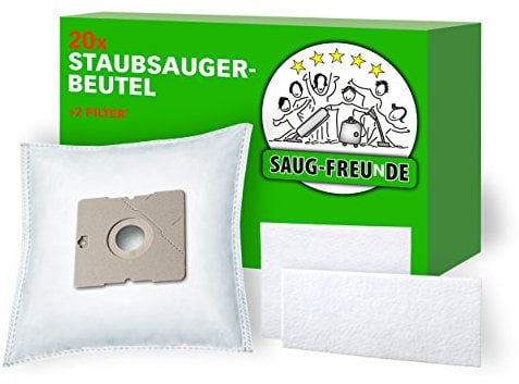 SAUG-FREUnDE | 20 Staubsaugerbeutel ähnlich SWIRL Y 05, Y 93, Y 101, Y 201, SWIRL Y05, Y93, Y101, Y201, MENALUX 4000 (DA6)