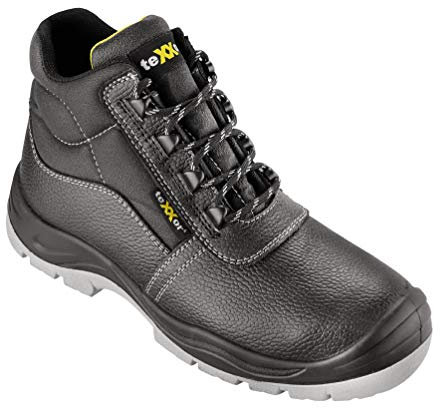 teXXor® S3-Sicherheitsschnürstiefel VERSAILLES, schwarz/gelb, Gr. 44