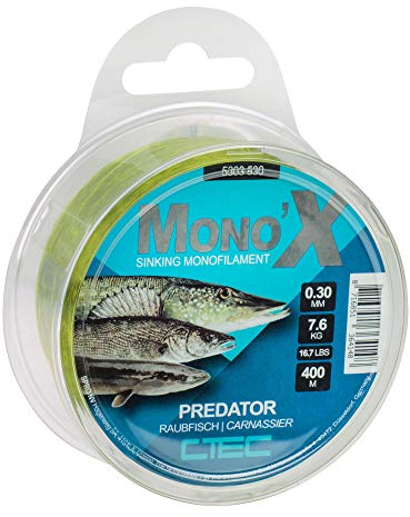 c-tec Ctec Mono X Predator Grün 0.30Mm/7.6Kg 400M