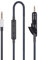 Audio Replacement Cable Replacement Cord Compatible with Bose QC15 QuietComfort 15 Headphones, Audio Cord Compatible with Samsung Galaxy Huawei Android with in-Line Mic Remote Volume Control