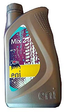 Öl ENI Mix Zwei-Takt-Mineralöl, Packung mit Liter.