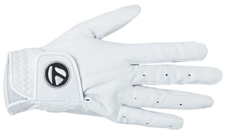 TaylorMade TP Golfhandschuh für Herren, Weiß, Größe XL
