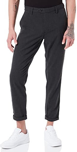 JACK & JONES Herren Jjimarco Jjconnor Akm Dg Minimal Noos Hose, Dark Grey, 31 EU