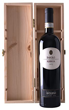 Batasiolo, BAROLO DOCG RISERVA 750 ml - Vino Rosso Fermo Secco prodotto da uve di Nebbiolo, Sapore Corposo