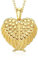 SOULMEET Solide Gelbgold/Sterling Silber Herz geformt Engel Flügel Medaillon Halskette, die Bilder hält Foto personalisierte Medaillon Halskette