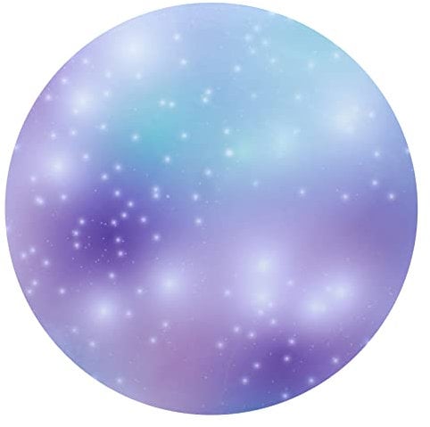 Culpitt Masonite Cake Board, Strong Thin Cake Board, Round Cake Drum, Celestial Stars Design - 12 inch