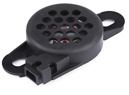 Jadeshay Auto Warnsummer, 8E0919279 Warnsummer, PDC Einparkhilfe Alarm Buzzer, Einparkwarnsensor, Summeralarm für MK5 MK6 (Schwarz)