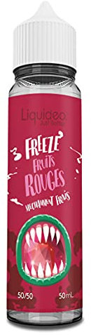E-Liquide Freeze Fruits Rouges 50ml - Liquideo (sans Nicotine ni Tabac)