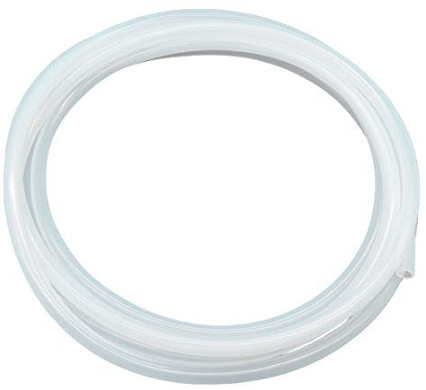 Silicone Tube 8mm ID X 11mm OD, 8 Meters(26.2FT), LAVMHAB Food Grade Hose Flexible Silicone Tubing Clear Water Air Hose Pipes for Pump Transfer