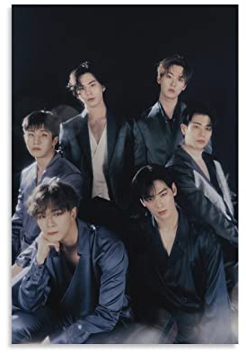 ASTRO K-pop Herren-Team-Poster, heiße Wandkunst, Bild, Malerei, Poster, Leinwanddruck, Poster, Kunstwerke, Raumdekoration, 20 x 30 cm