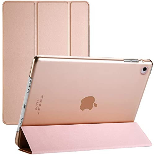 Magnetic Smart Case for iPad Mini 1, 2 and 3 - 7.9 (2012, 2013, 2014) Stand Cover with Auto Sleep Wake Function (Rose Gold)