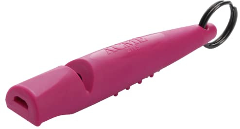 ACME Hundepfeife No. 210,5 (Update 2023) Alpha | Ideal für den Rückruf & Hundetraining | Große Reichweite | Frequenzstandardisiert (Magenta)