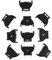 naughtystarts Coin Battery Holder for SEGA Dreamcast Controller Ports PCB Refurb Kit Battery Holder (Pack of 10pcs)