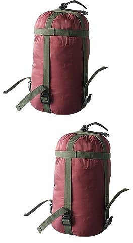 Cabilock 2pcs Compression Sack for Sleeping Bag Compression Bag for Sleeping Bag Portable Quilts Storage Bags Camping Gear Storage Clothing Storage Bags Hammack Outdoor Hiking Bags Dry Bag